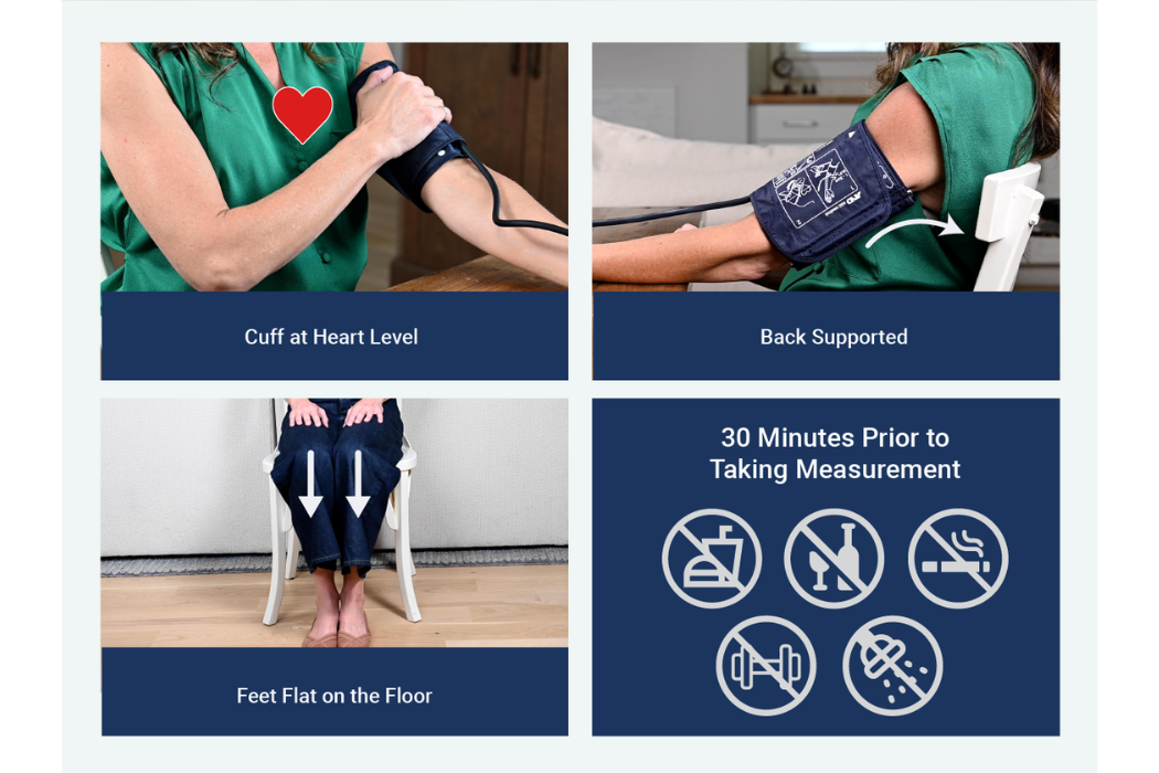 UpperArm-Tips2 check your blood pressure at home